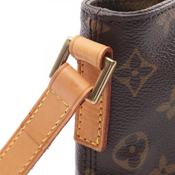 LOUIS VUITTON Brown Monogram Leather Trotter Shoulder Bag - Picture 10 of 11